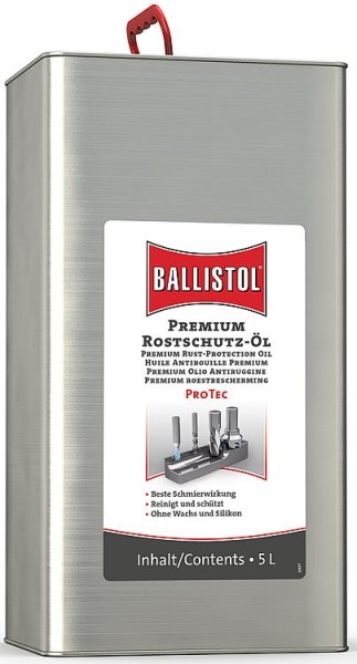 Rostschutz-Öl Premium BALLISTOL ProTec, 5 Liter Kanister