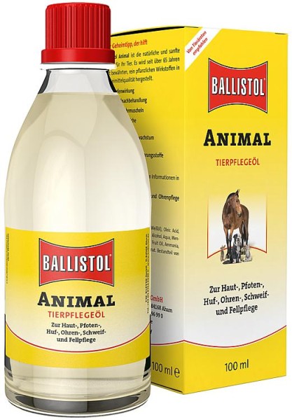 Tierpflegeöl BALLISTOL Animal, 100ml Flasche