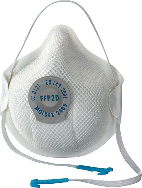 Atemschutzmaske Serie Smart FFP2 D Aktiv Form m.Dichtlippe u.KlimaventilVPE 20 S