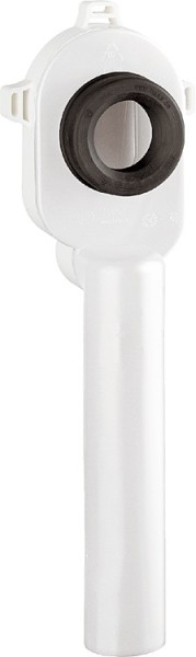 PE-Urinal-Absaugsiphon Abgang senkrecht für 50 mm Rohr weiß