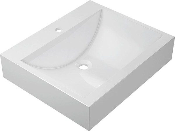 Design Aufsatz Waschtisch Waschbecken ERIKA BxHxT: 600x150x500mm aus Mineralguss