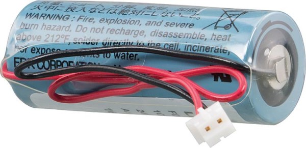 Batterie 3V (AA) für Wärmemengenzähler F90, inkl. Anschlusskabel und Plombe