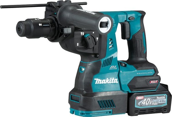 Akku-Bohr- und Meißelhammer 40V HR004GM201 mit 2x 4,0 Ah Akkus und Ladegerät