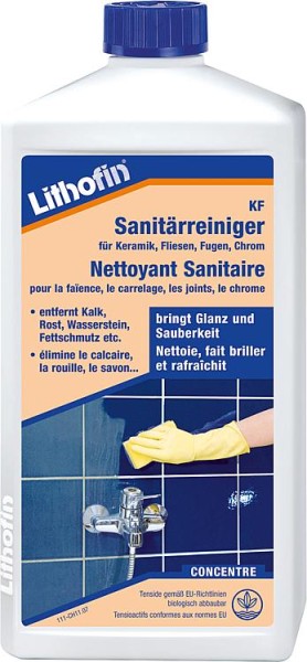 LITHOFIN KF Sanitärreiniger, 1 l Flasche