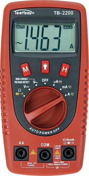 Digital Multimeter Testboy 2200 0-400V AC/DC