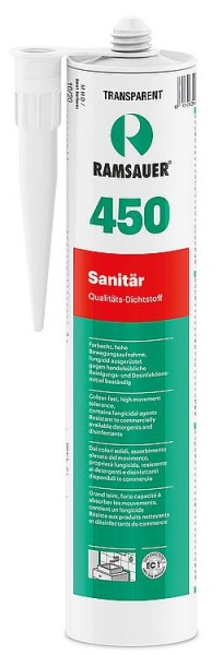 Sanitär Fugendicht 450 weiß hochwertige Silikondichtungsmasse 310ml