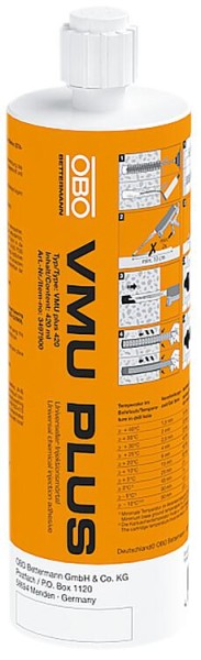 Injektionsmörtel in Kartusche 420 ml VMU plus 420
