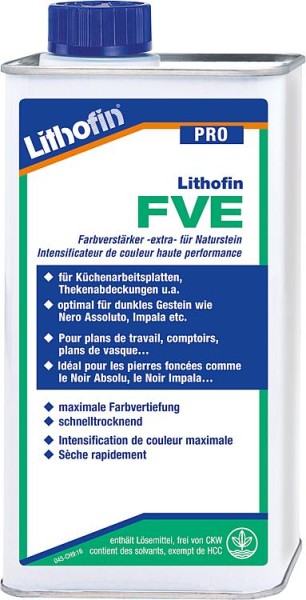 LITHOFIN FVE Farbverstärker extra, 1l Flasche