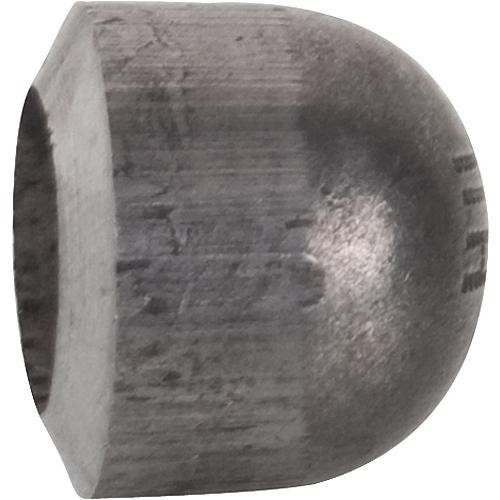 Klöpperboden DIN 28011, P 265 GH kaltverformt, V-Kante außen 76,1 x 3,0 mm