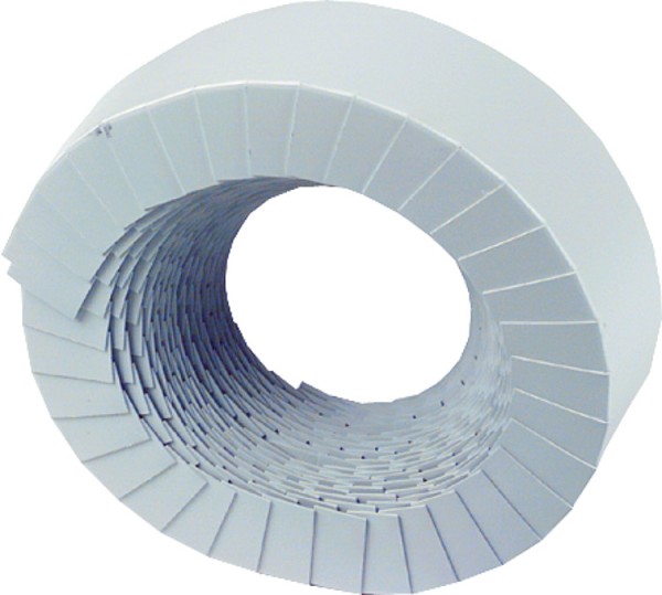 Lamellenabschlussband grau 20 mm / 10 meter • Für ISONORM-Isolierung