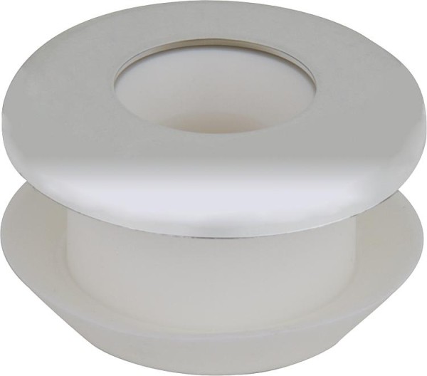 Gummi-Urinalverbinder Urinaldruckspülrohr-Ø 12-18 mm, Anschluss-Ø 35mm, mit Rosette
