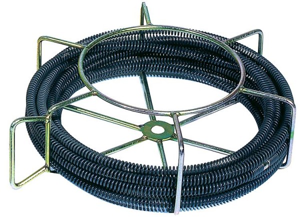 Rohrreinigungsspirale (5 St) im Spiralenkorb für Rohr 25-125mm 16x2.3