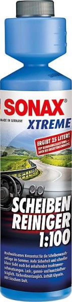 Scheibenwaschkonzentrat SONAX XTREME 1:100, 250ml Flasche