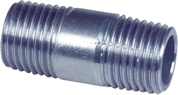 Rohrdoppelnippel V4A 1/2" x 60mm EG 23 Edelstahl Doppelnippel