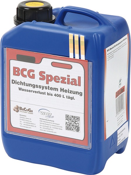 BCG Selbstdichtmittel Spezial BCG Spezial Kanister = 5 Liter Dichtmittel bei Wasserverlust bis zu 40
