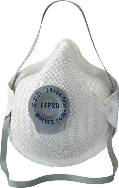 Atemschutzmaske FFP2 S Activ Form mit Klimaventil VPE 20 Stück