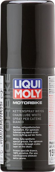 Kettenspray weiß LIQUI MOLY Motorbike 50ml Sprühdose (nachfüllbar)