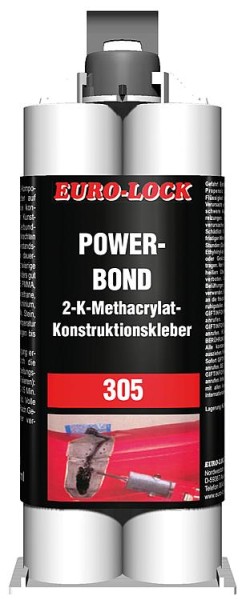 Powerbond 2K Kraftkleber EURO-LOCK LOS 305, 50g Doppelkartusche