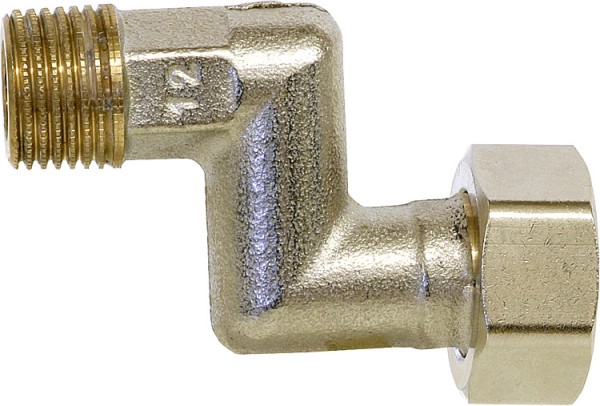 Heimeier S-Anschluss 1/2" x ÜWM 1" für 3/4" Achsabstand 26mm Gesamtlänge 68mm