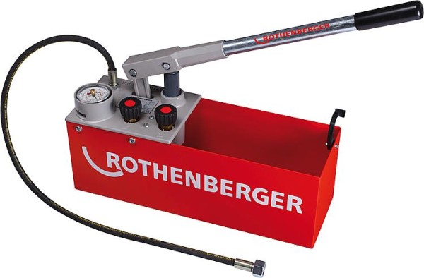 Rothenberger Hand Prüfpumpe RP 50 S 60200 Prüf - und Druckbereich 0 - 60 bar