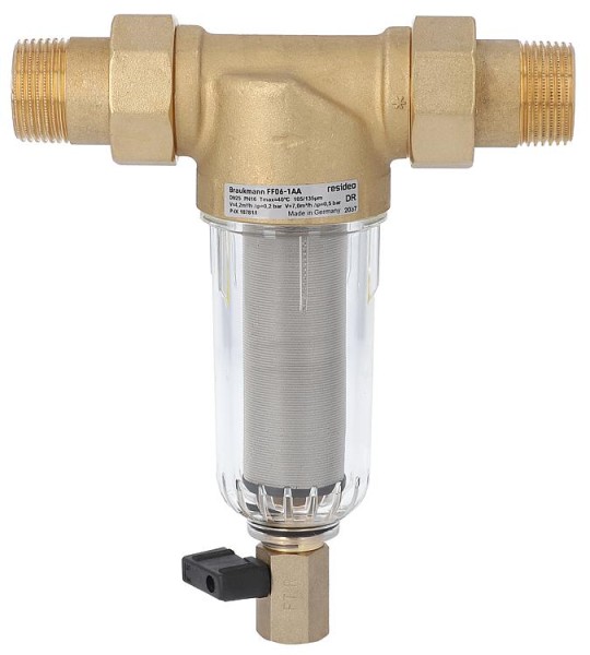 Feinfilter MiniPlus-FF FF06 Messing AA DN20 (3/4") Wasserfilter Resideo