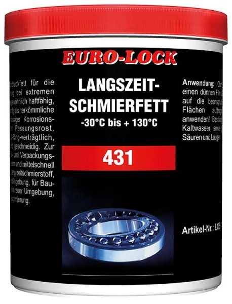 Langzeit Schmierfett EURO-LOCK LOS 431 1l Dose