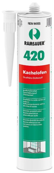 Kachelofen 420 sandbeige temperaturbeständige Fugendichtmasse 310ml Kartusche