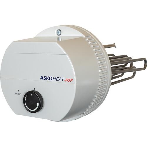 Flanschheizkörper Typ AHFOR-BI-OP, 2,5kW, 400V, stufenlos, Ø 180mm 012-5602