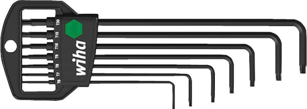 Torx Stiftschlüsselsatz im Halter MagicSpring, manganphosphatiert 7-teilig, Typ