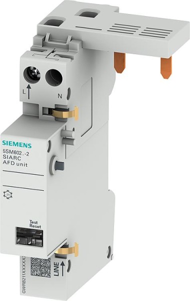Brandschutzschalter-Block Siemens, bis 40A, für FI/LS-Schalter, 5SM6024-2