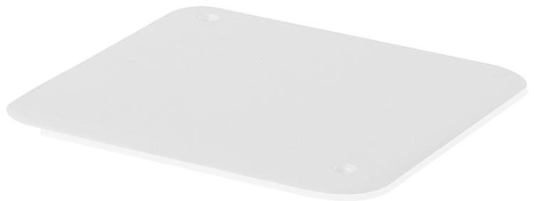 Schraubdeckel für Abzweigkasten 95 x 95 mm, Weiß, 1 Stück