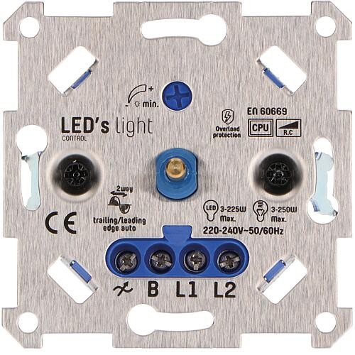 Universal Dimmer 3 - 250W Halogen-/LED-Lampen Wechselschaltung 190014