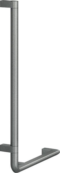 Winkelgriff Serie Cavere aus Alu., Anthrazit-Metallic 95, 750x400 mm, 90 , linke