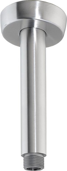 Decken-Anschlussrohr DN15(1/2), L=100mm, Edelstahl poliert
