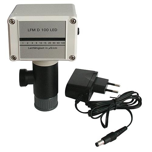 LEYCOpure Leitfähigkeits- Messgerät LFM100 LED mit PP-Adapter