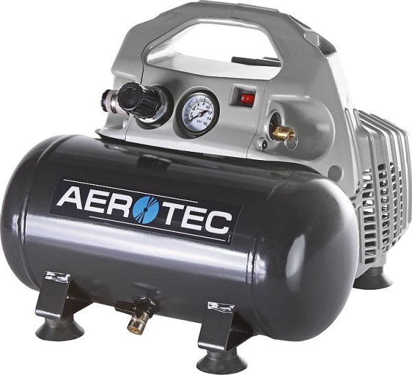 Kompressor Aerotec Airliner Silent mit 6 L Kessel