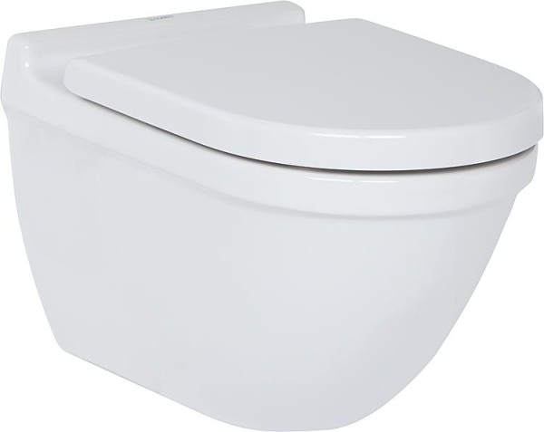 Wand-WC Duravit Starck 3 aus Keramik,mit verd.Bef., weiß, 4,5l Spülung,BxHxT:360x345x540mm