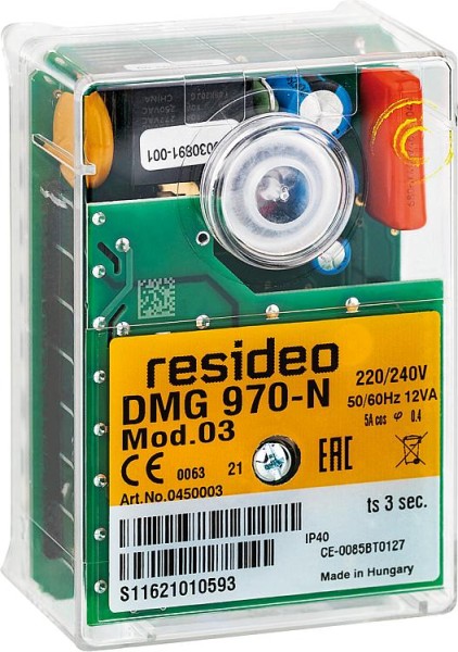 Resideo Relais Satronic DMG 970-N Mod.03 Honeywell Steuergerät 0450003U