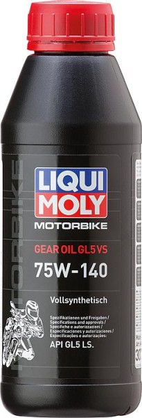 Motorrad-Getriebeöl LIQUI MOLY Gear Oil 75W-140 GL5 VS, 500ml Flasche