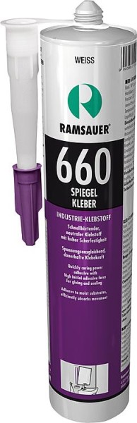 Spiegel Kleber 660 weiß 280 ml Kartusche