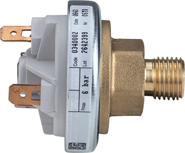 340 Wasserdruckwächter ein: 500 + 0-100 mbar, G 1/4" Ref. 0.340.002 SIT
