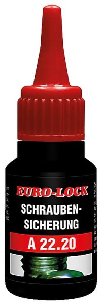 Schraubensicherung niedrigfest EURO-LOCK A 22.20 10g Dosierflasche