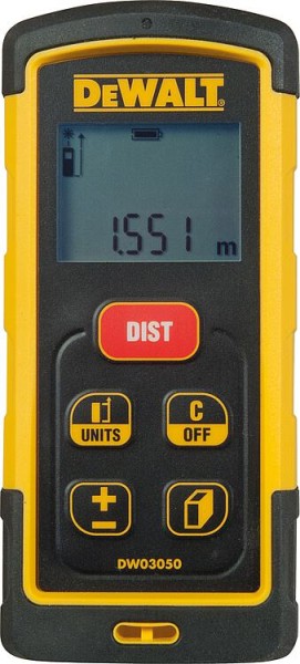 Laser-Entfernungsmesser DeWALT DW03050-XJ, bis 50 m