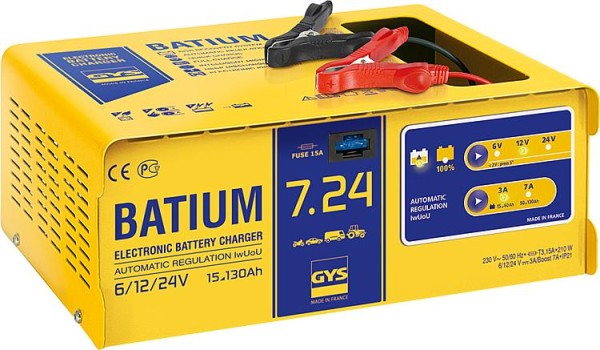 Batterieladegerät Typ BATIUM 7-24 Vollautomatisches Ladegerät
