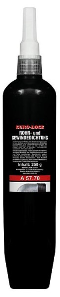 Rohr- und Gewindedichtung mittelfest EURO-LOCK A 57.70, 250g Dosierflasche