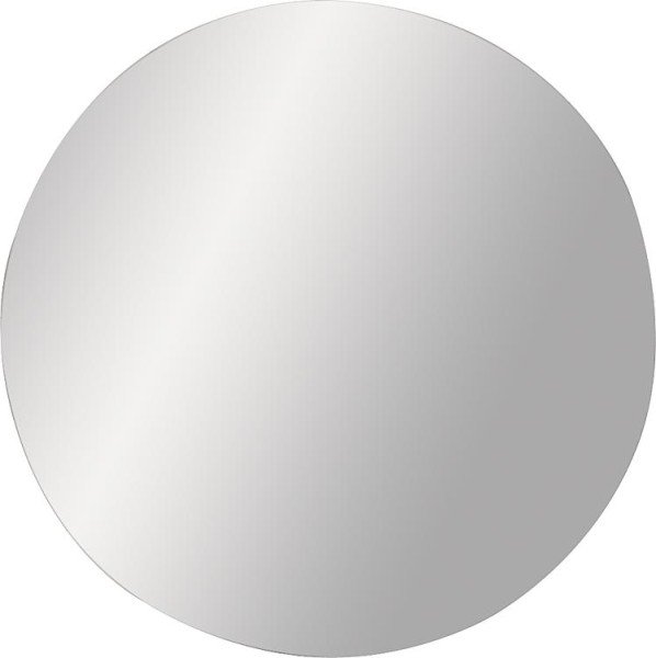 Spiegel Kvina rund ohne Befestigung Stärke: 5 mm Ø 500 mm, Kanten geschliffen
