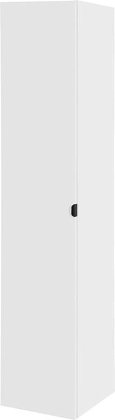 Hochschrank Serie LOSSA 1 Tür Anschl. links weiß matt 350x1625x370 mm