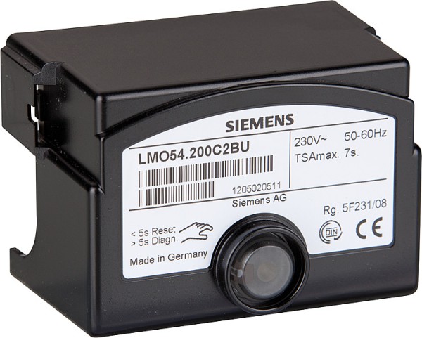 MAN MHG Steuergerät Siemens Feuerungsautomat LMO 14.155 C2 RE1.19H-1.70H, RE15HU-69HU