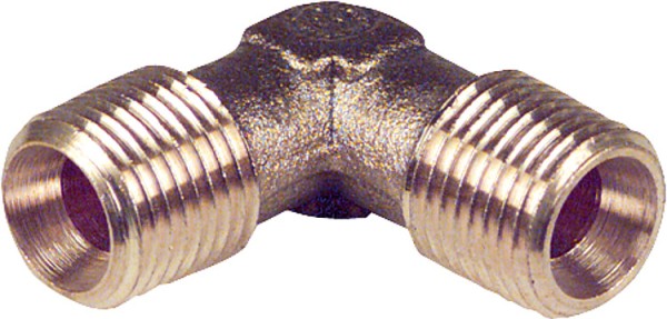 Winkelnippel aus Messing 1/8" x 1/8" zylindrisch b/s Innenkonus Anschlussnippel f. Ölschlauch