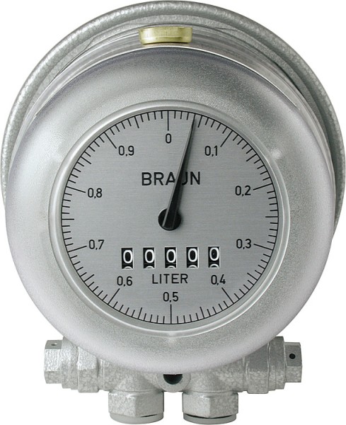 Braun Ölzähler HZ 3 DN 8 1/" 0,18-12 l/h werksgeprüft